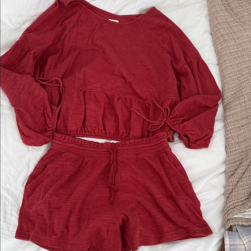 Aerie Lounge Set - Shorts + Top